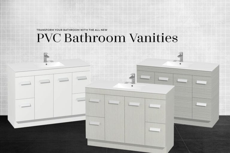 pvc bathroom vanities perth