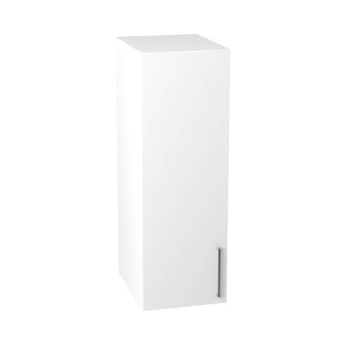 45cm Pantry Topper, Left Hand with Sky Chrome Handle (Side View)