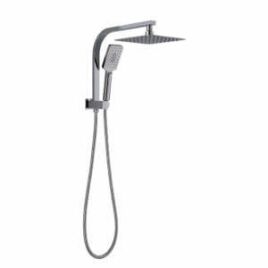 Cube twin shower chrome