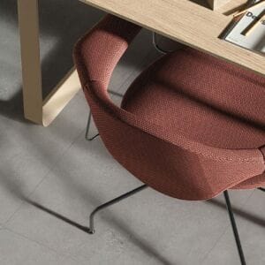 Galaxy Grey Matte porcelain tile install