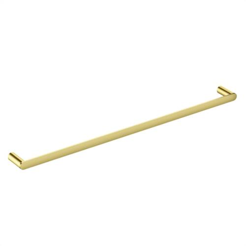 Sky Single Brushed Gold Towel Rail