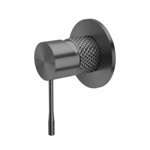 Opal Graphite Shower Mixer Opal Wall Mixer Graphite