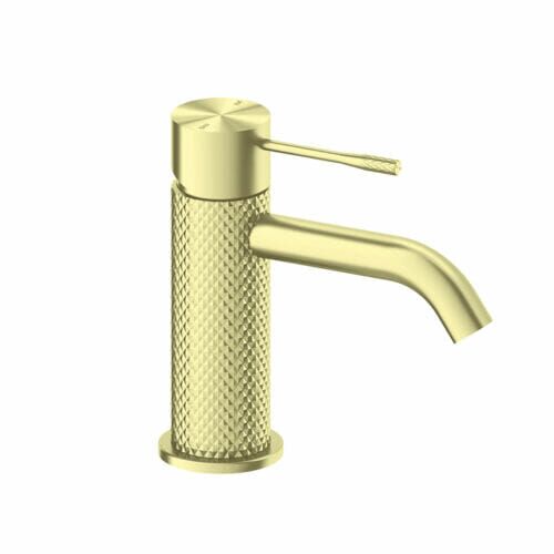 Opal Brushed Gold Basin Mixer