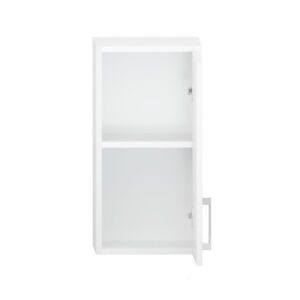 Wall Cupboard Right Hand Hinged Single Door 20cm (Open)