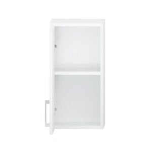 Wall Cupboard Left Hand Hinged Single Door 20cm (Open)