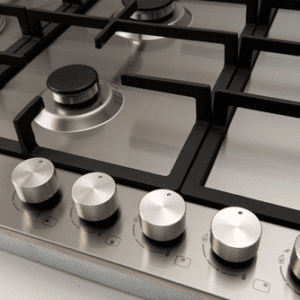 90cm Gas Slimline Cooktop - Control Knobs
