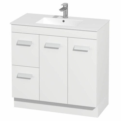 Erin PVC Vanity Unit LHD 90cm