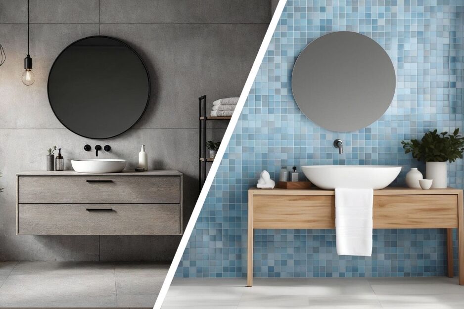 Framed vs Frameless Bathroom Mirror Comparison