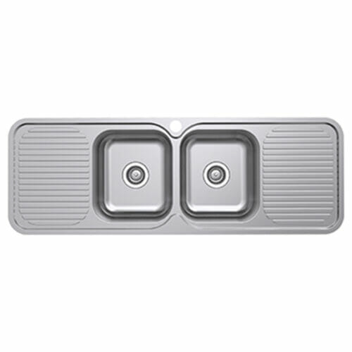 Classic Standard 1380 – 2 Bowls & 2 Drainers Sink Classic Standard 1380 Sink