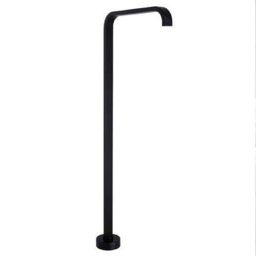 Cube Black Freestanding Spout Cube Black Freestanding Spout