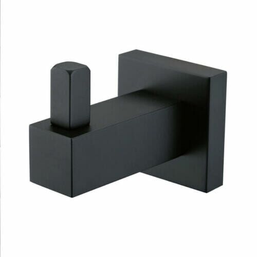 Black Square Robe Hook
