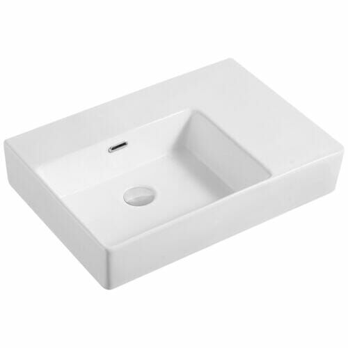 Cube Wall Basin Left-Hand Bowl Cube Wall Basin - Left Hand Side - Discount