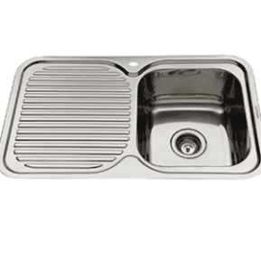 Classic Standard 780 Single Bowl & Drainer Classic Standard 780 Single Bowl & Drainer - Right bowl