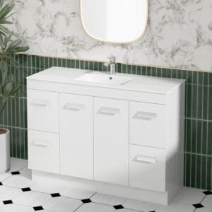 Erin PVC Bathroom Vanity Unit 120cm