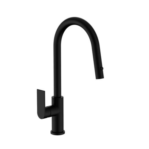 Bianca Pull Out Sink Mixer With Vegie Spray Function Matte Black