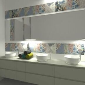 Anais bathroom splashback