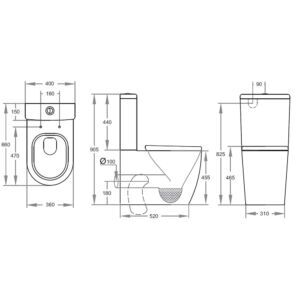 Everest Toilet Specs
