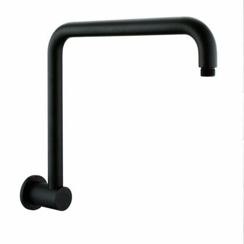 Fiona Black Hi-Rise Shower Arm Black Fiona Hi-Rise Shower Arm