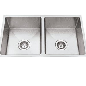 Excellence Squareline Double Bowl - Front view