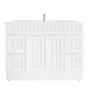 Courtney PVC Vanity Unit 120cm - Front View