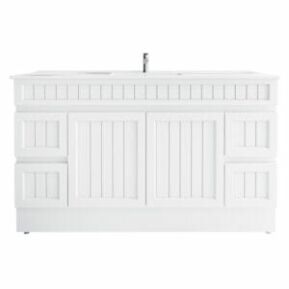 Courtney PVC Vanity Unit 150cm - Front View
