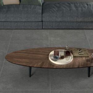 Chic Stone Charcoal porcelain tile