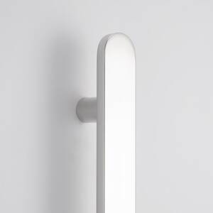 Flat Chrome Vertical Heated Towel Rail