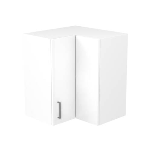 90cm Corner Wall Cabinet with Sky Gunmetal Handle