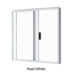 Single Sliding Window Pearl White-1 Single Sliding Window Pearl White