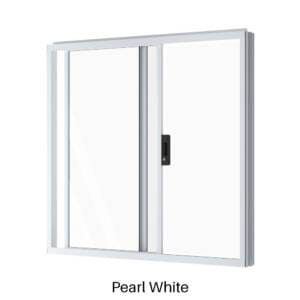 Single Sliding Window Pearl White-1 Single Sliding Window Pearl White