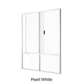 Single Slider over Double Low Lite Pearl White-1 Single Slider over Double Low Lite Pearl White