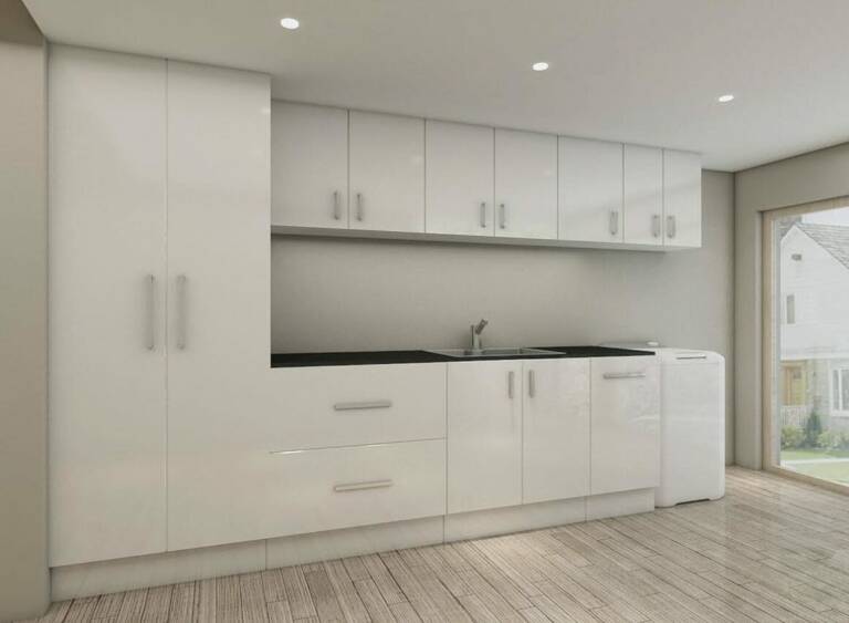 laundry cabinets