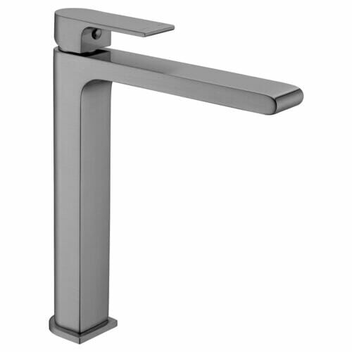 Bianca Tall Basin Mixer Gunmetal Bianca Tall Basin Mixer Gun Metal Grey
