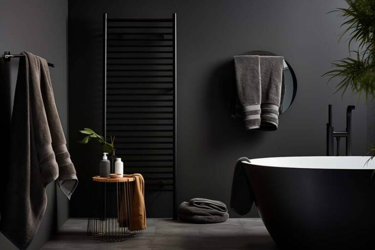 black bathrooms perth