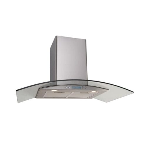 90cm Curved Glass Canopy 90cm Curved Glass Canopy