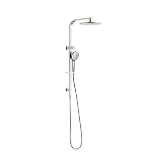 Bianca Twin Shower Brushed Nickel