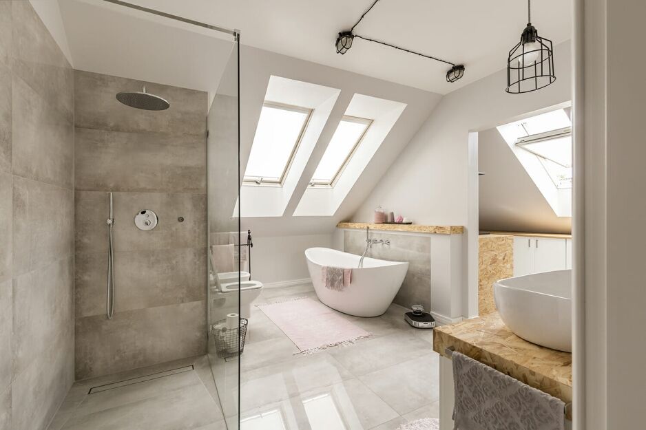 bathroom shower