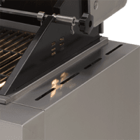 6 Burner Built-In BBQ + Hood - Air Baffles