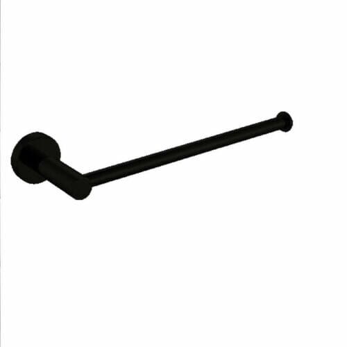 Black Round Series 2 Hand Towel Holder