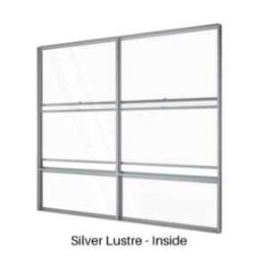 Double Double Hung over two Lowlites Silver Lustre Inside