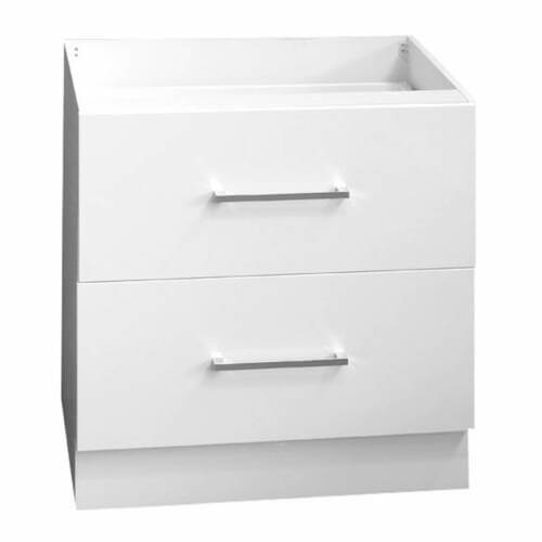 Base Two(2) Drawer Pot Drawer 80cm 80cm 2-Drawer Pot Drawer Cabinet
