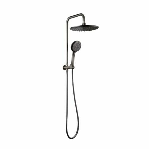 Loui Twin Shower Gunmetal Loui Twin Shower Gun Metal