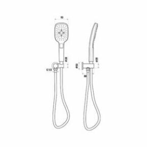 Technical-Drawing_Huntingwood_Hand-Shower-with-Wall-Bracket_T9789-600×600 Huntingwood Hand Shower Specs