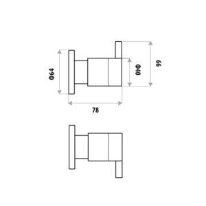 Liberty 3/4 Turn Wall Assemblies Specs