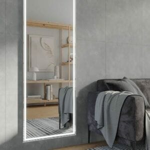 Great Great Arch LED Mirror Framed 600x1800mm