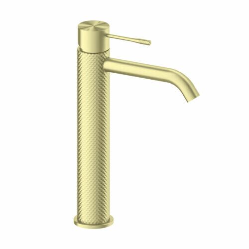 Opal Brushed Gold Tall Basin Mixer Opal Brushed Gold Tall Basin Mixer