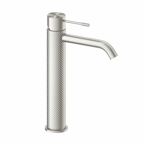 Opal Brushed Nickel Tall Basin Mixer