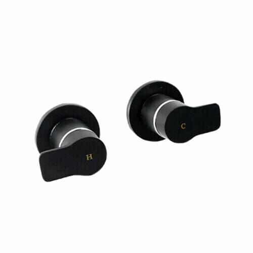 Liberty 3/4 Turn Black Wall Top Assemblies Liberty 3/4 Turn Wall Assemblies Black