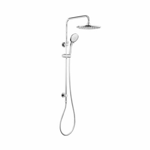 Loui Twin Shower Rail Chrome Loui Twin Shower With Rail Chrome