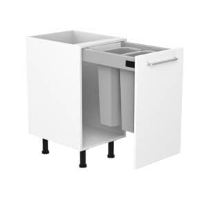 Double Rubbish Bin Set